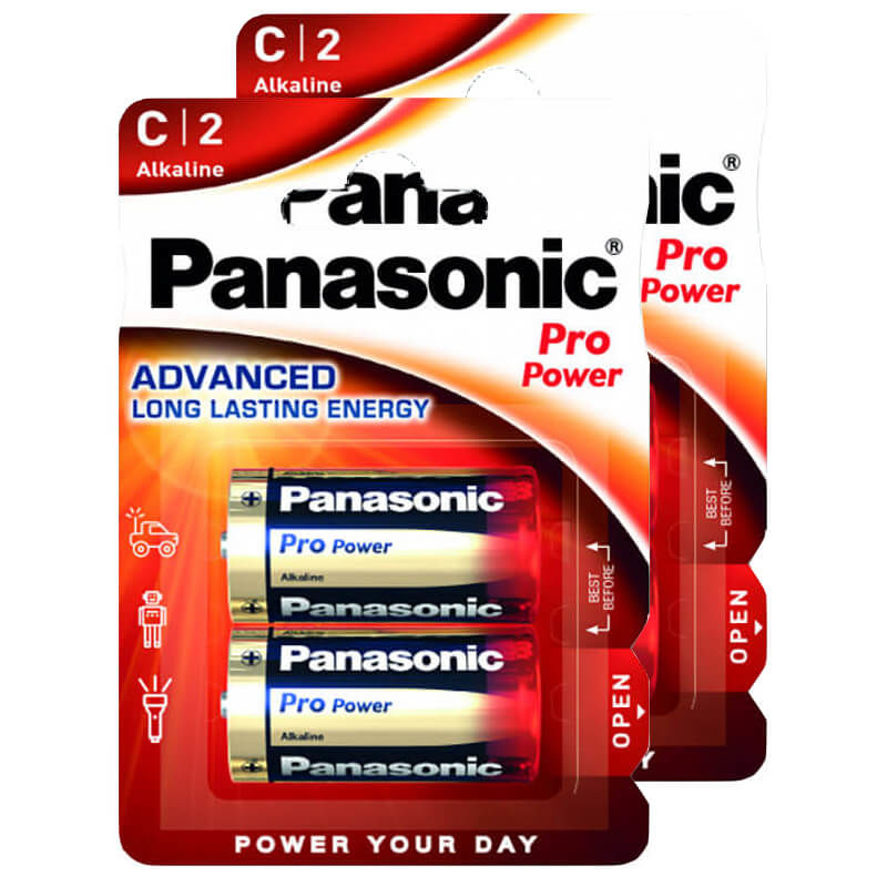 Image of Panasonic Pro Power 4x LR14 C Batterien bei nettoshop.ch