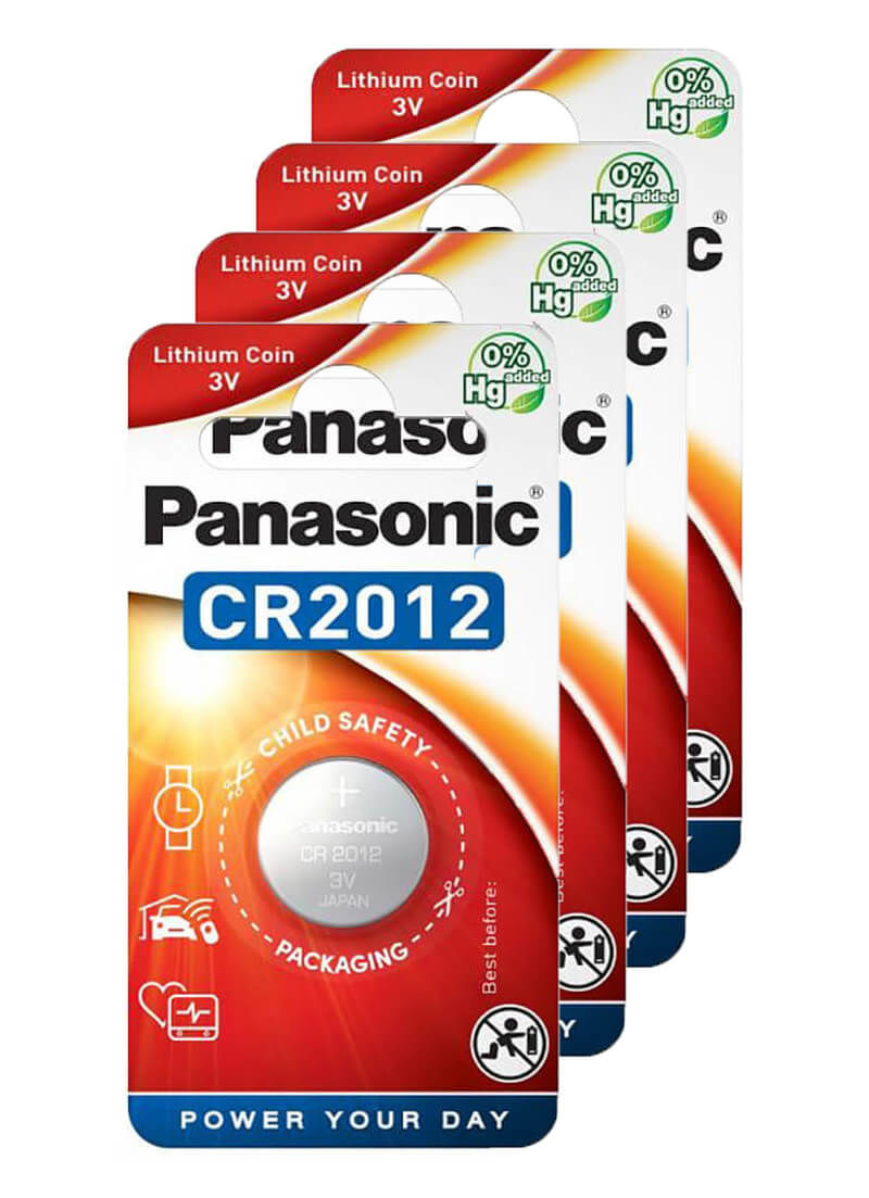 Image of Panasonic Lithium Power 4x CR2012 Batterien bei nettoshop.ch