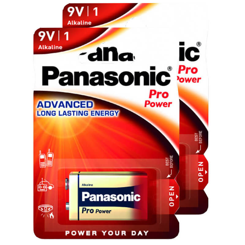Image of Panasonic Pro Power 2x 6LR61 9V Block Batterien bei nettoshop.ch
