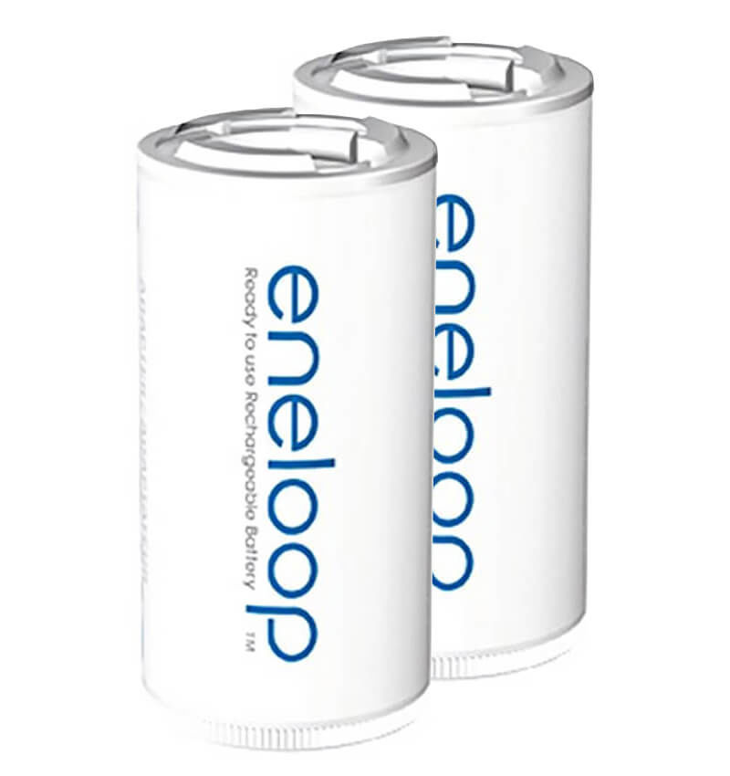 Image of Panasonic 2x Eneloop Adapter C bei nettoshop.ch