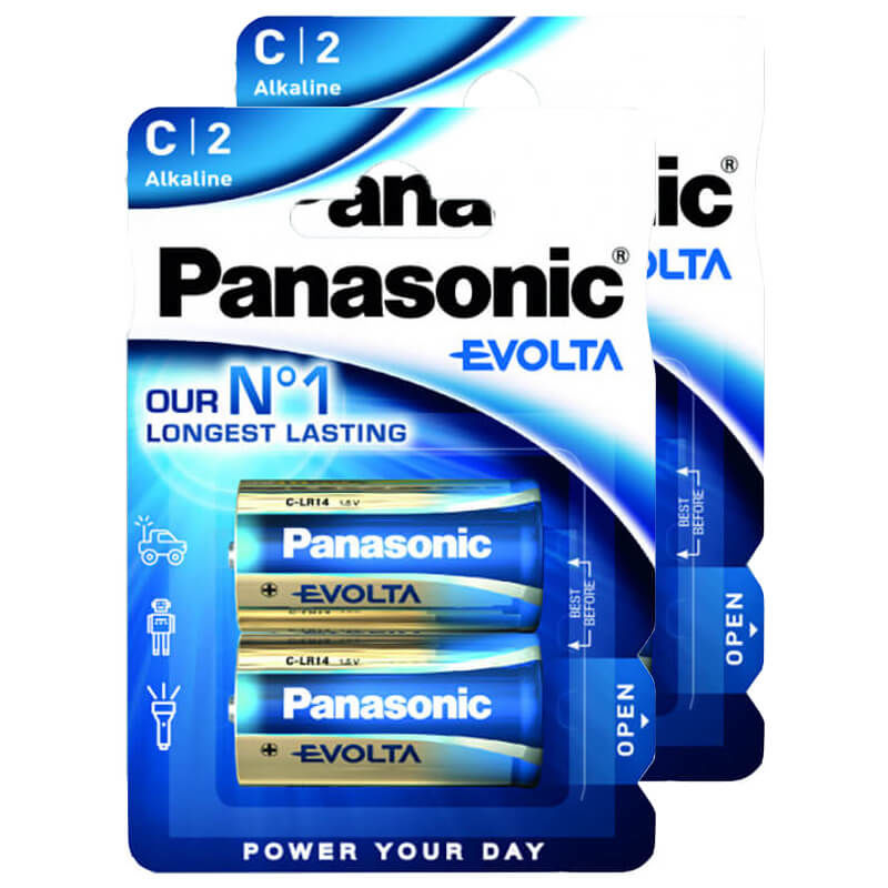 Image of Panasonic Evolta 4x LR14 (C) Batterien bei nettoshop.ch