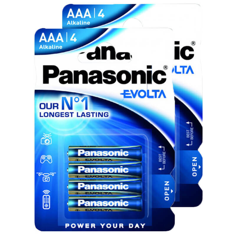 Image of Panasonic Evolta 8x LR03 (AAA) Batterien bei nettoshop.ch