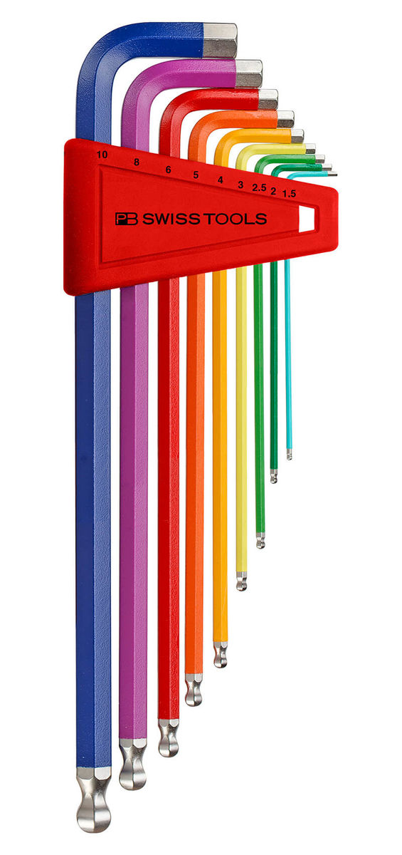 Image of PB Swiss Tools PB212LH10RB Inbusschlüsselsatz bei nettoshop.ch