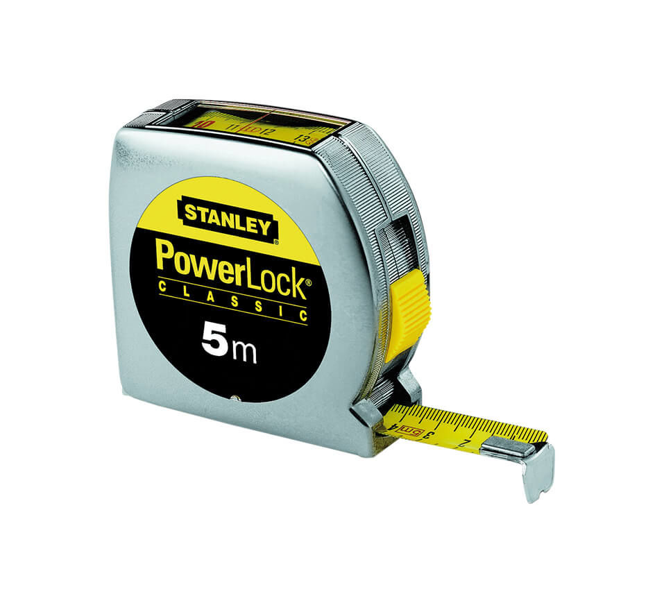 Image of Stanley Powerlock Rollmeter mit Sichtfenster bei nettoshop.ch
