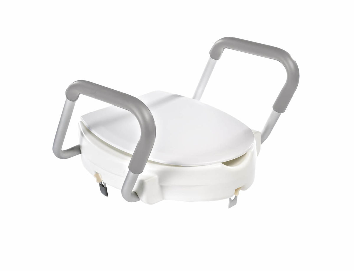 Image of Ridder WC-Erhöhung mit Sicherheitshaltegriff weiss bei nettoshop.ch