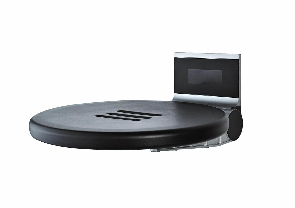 Image of Ridder Dusch-Klappsitz Premium schwarz bei nettoshop.ch