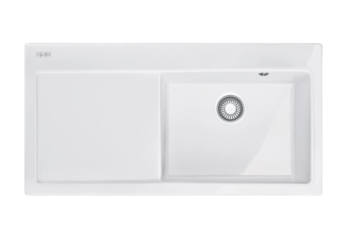 Image of Franke Mythos MTK 611 100 Keramik 3 Spülbecken Glacier Links bei nettoshop.ch