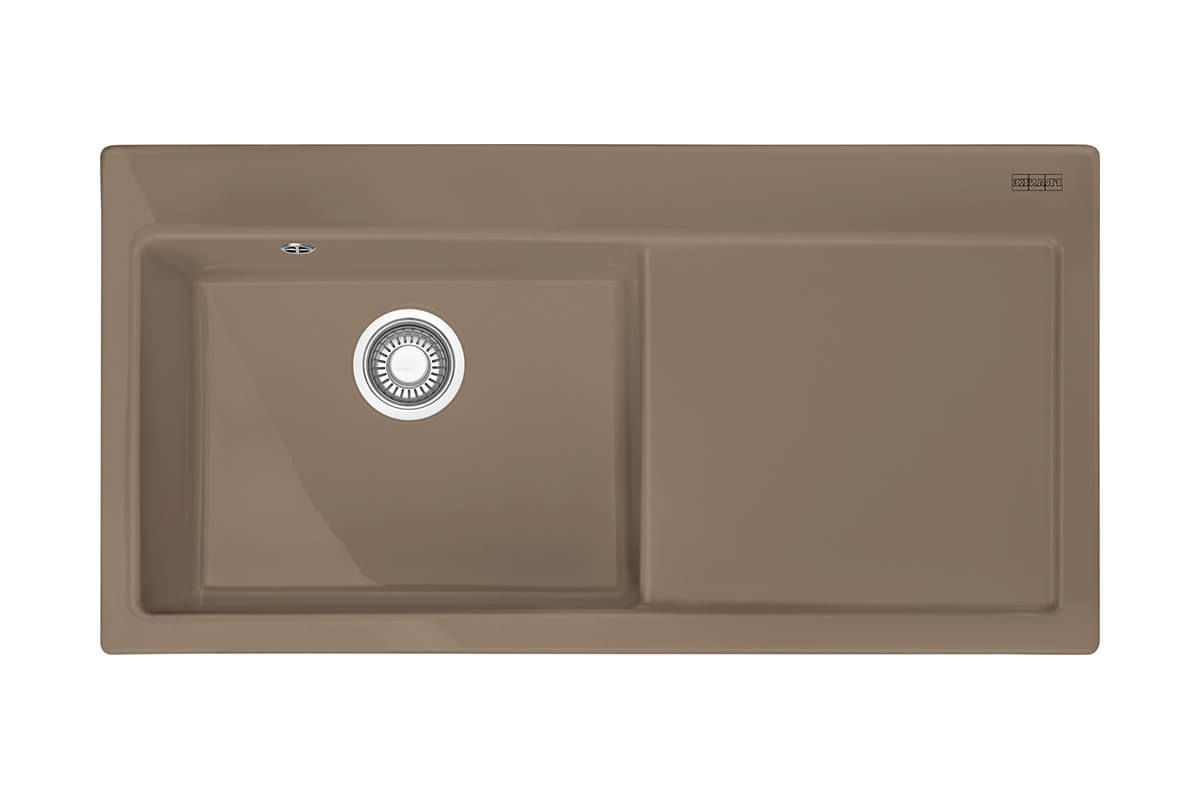 Image of Franke Mythos MTK 611 100 Spülbecken Keramik Casmere rechts bei nettoshop.ch