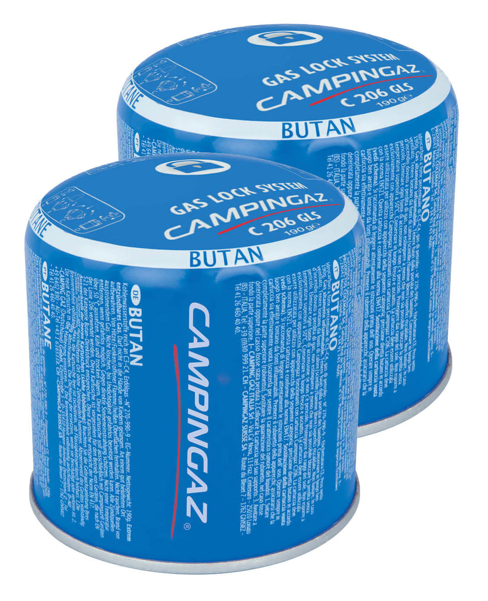 Image of Campingaz 2x Stechkartusche C206 Grill Zubehör bei nettoshop.ch