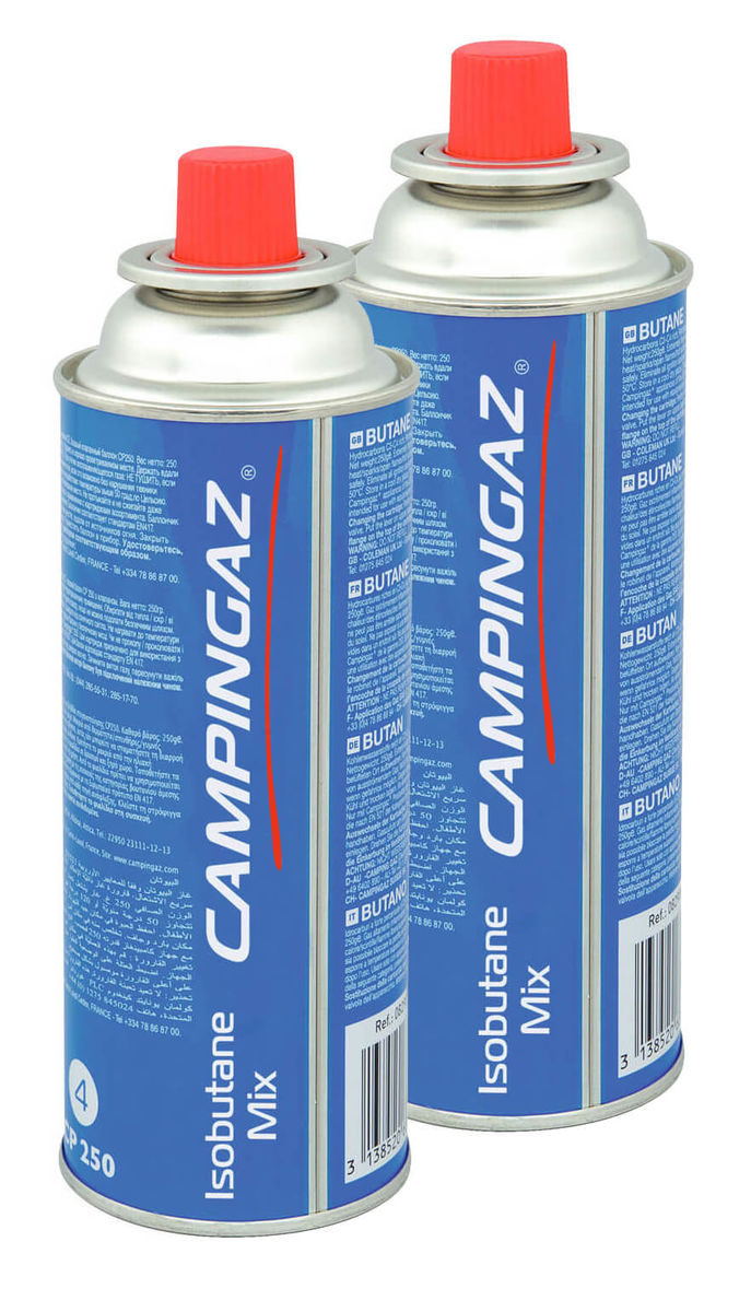 Image of Campingaz 2x Ventil-Einwegkartusche CP250 Grill Zubehör bei nettoshop.ch