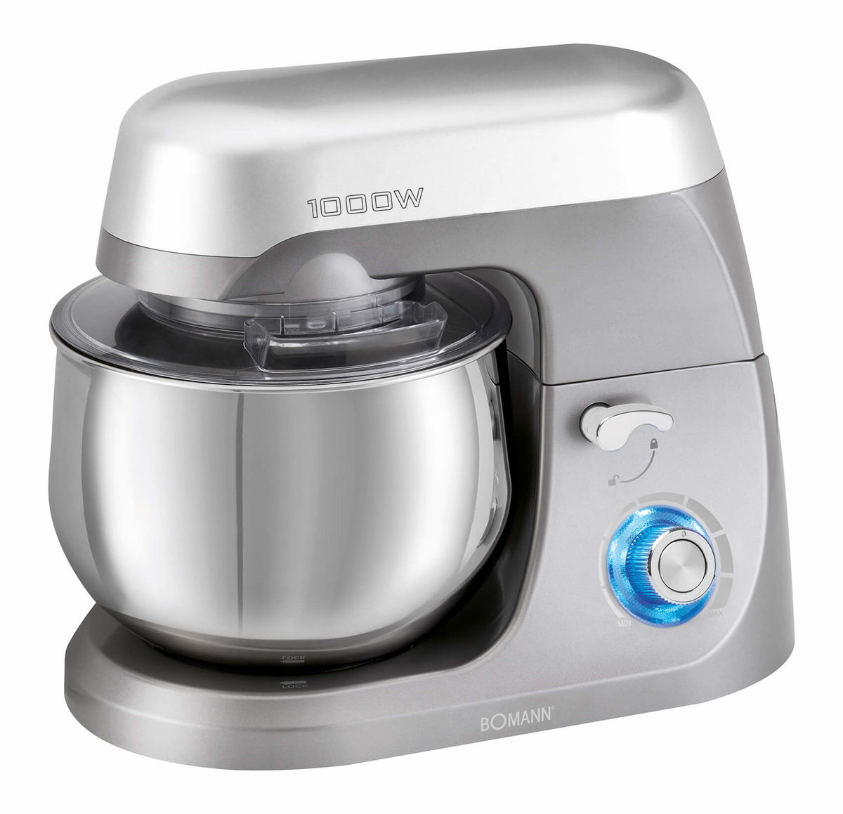 Image of Bomann KM 6009 CB Küchenmaschine titan bei nettoshop.ch