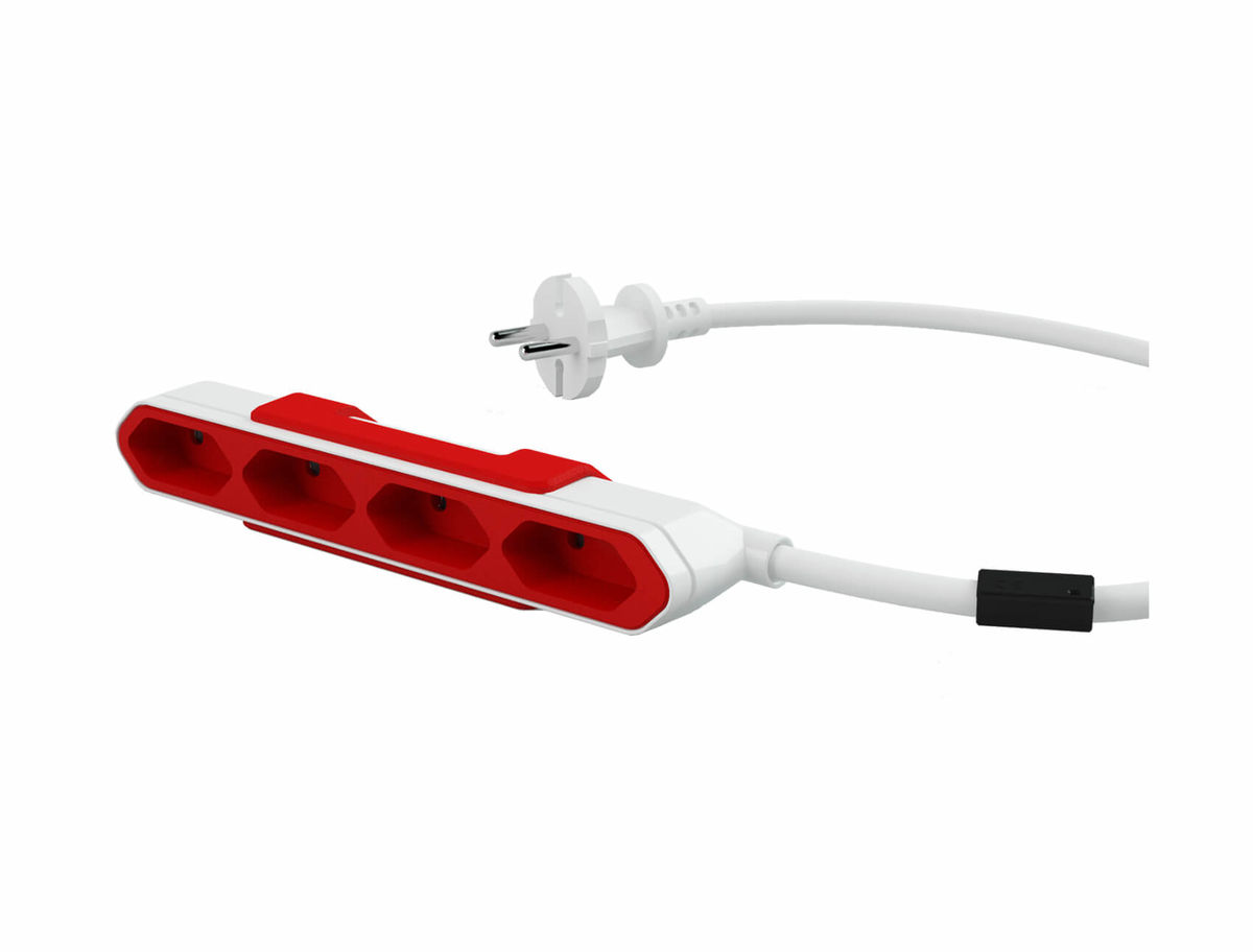 Image of Allocacoc PowerBar 4 x T13 Steckdosenleiste bei nettoshop.ch