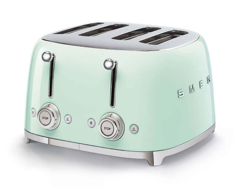 Image of SMEG 50's Retro Style 4 Scheiben Toaster pastellgrün bei nettoshop.ch