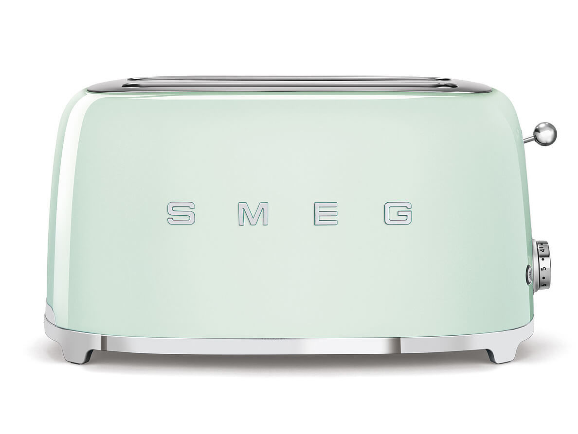 Image of SMEG 50's Retro Style Langschlitztoaster 2 Scheiben pastellgrün bei nettoshop.ch