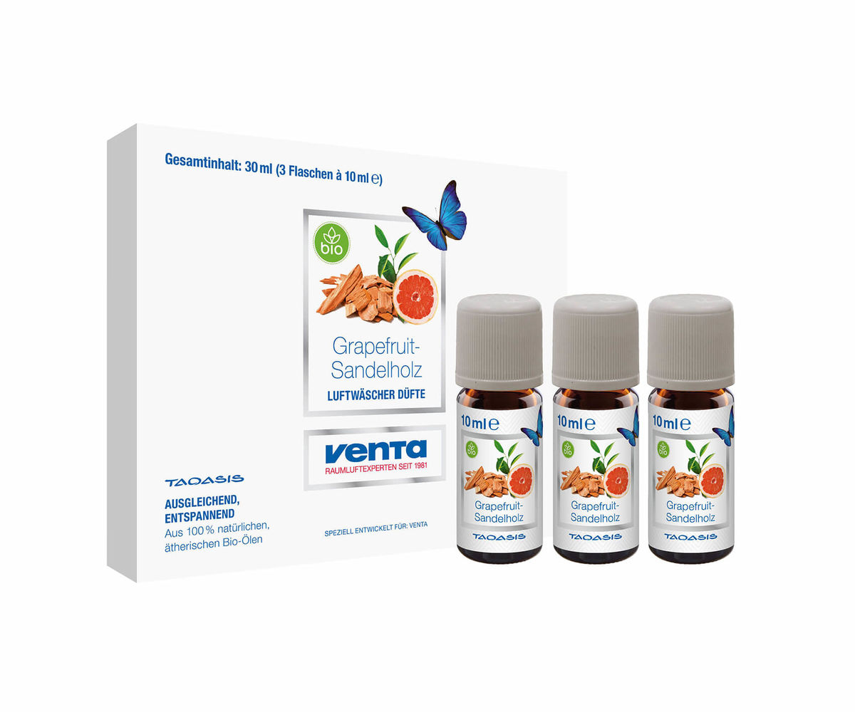 Image of Venta Bio-Duft Grapefruit-Sandelholz 3 x 10 ml bei nettoshop.ch