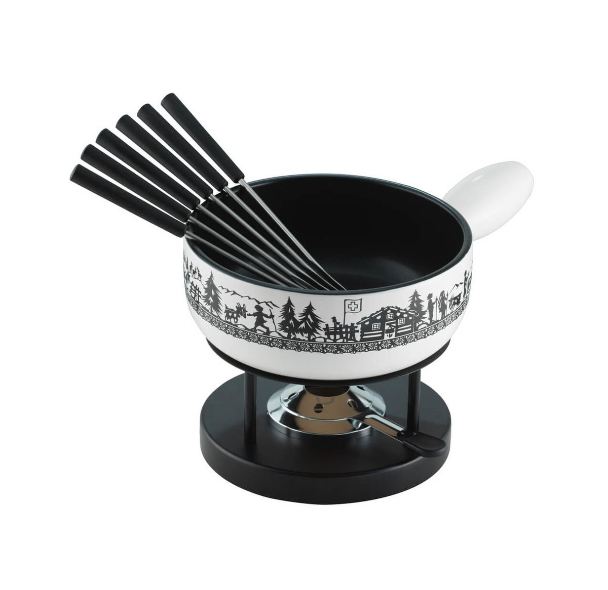 Image of Kuhn Rikon Alpweide Käsefondue Set Induktion 23 cm bei nettoshop.ch