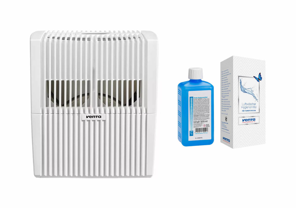 Image of VENTA LW25 Comfort Plus Luftbefeuchter Weiss inkl Hygienemittel 500 ml bei nettoshop.ch