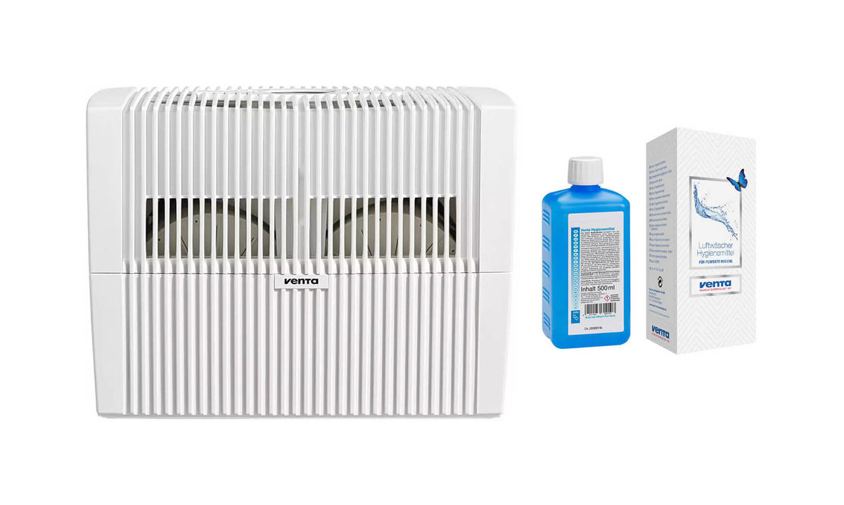 Image of VENTA LW45 Comfort Plus Luftbefeuchter Weiss inkl Hygienemittel 500 ml bei nettoshop.ch