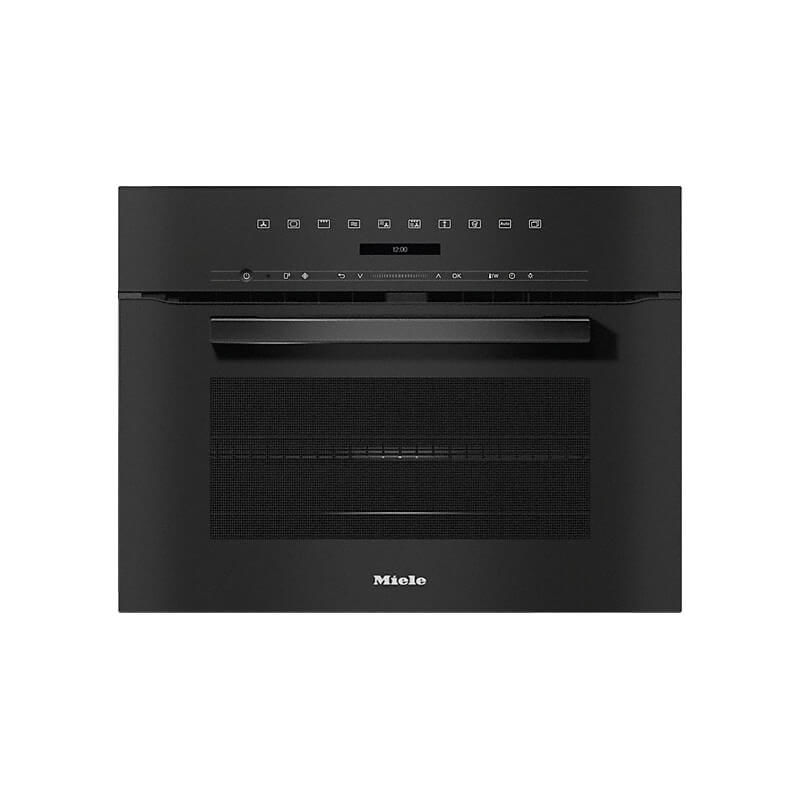 Image of Miele H 7240-60 BM Kompaktbackofen mit Mikrowelle Obsidianschwarz bei nettoshop.ch