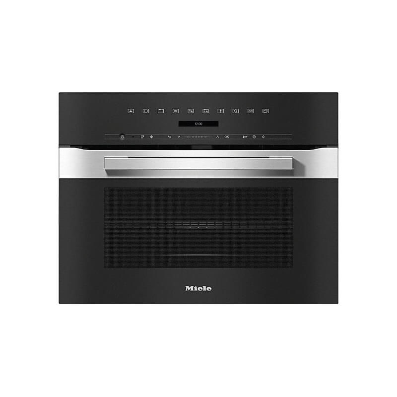Image of Miele H 7240-60 BM Kompaktbackofen mit Mikrowelle Edelstahl bei nettoshop.ch