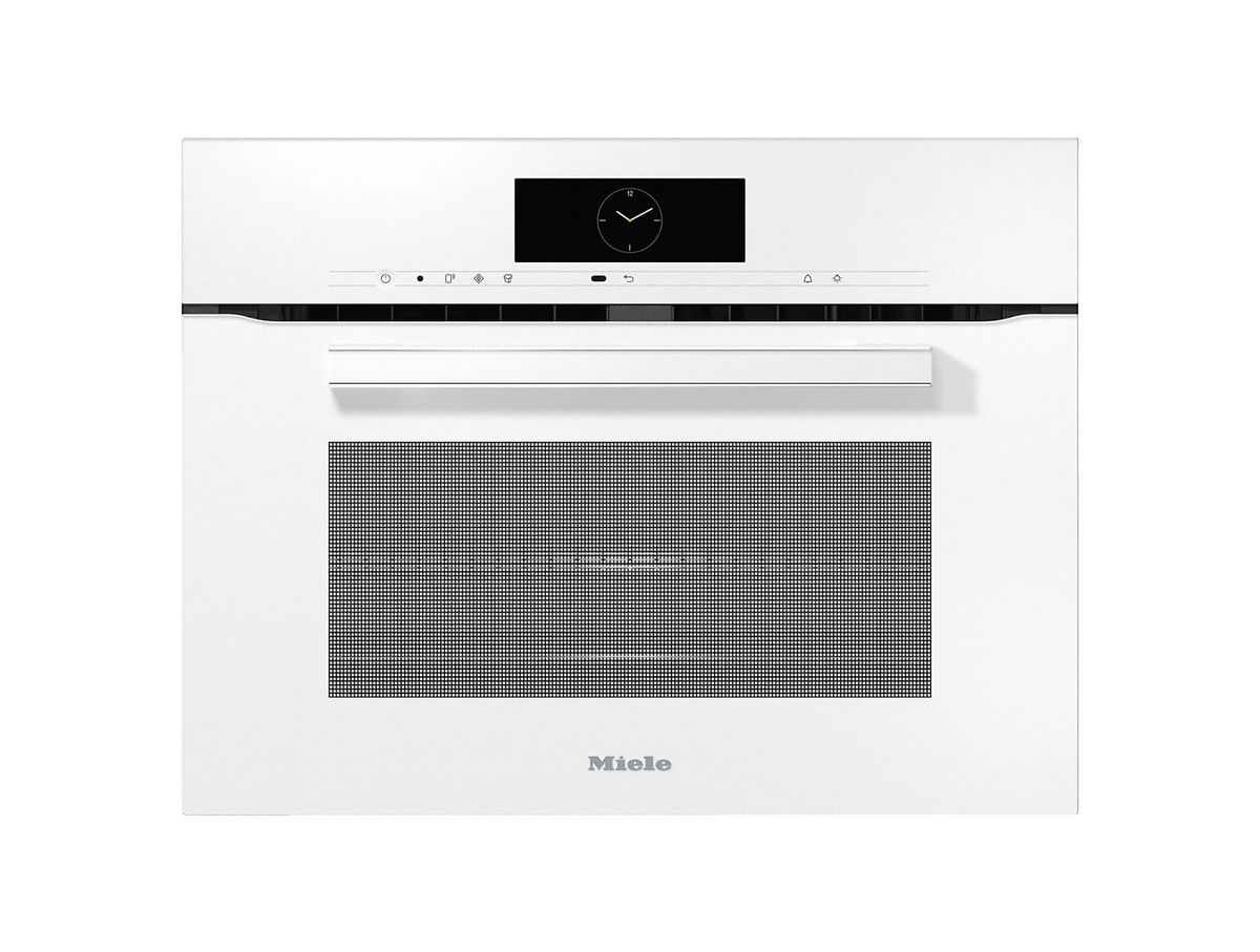 Image of Miele H 7840-60 BM Kompaktbackofen mit Mikrowelle Brillantweiss bei nettoshop.ch