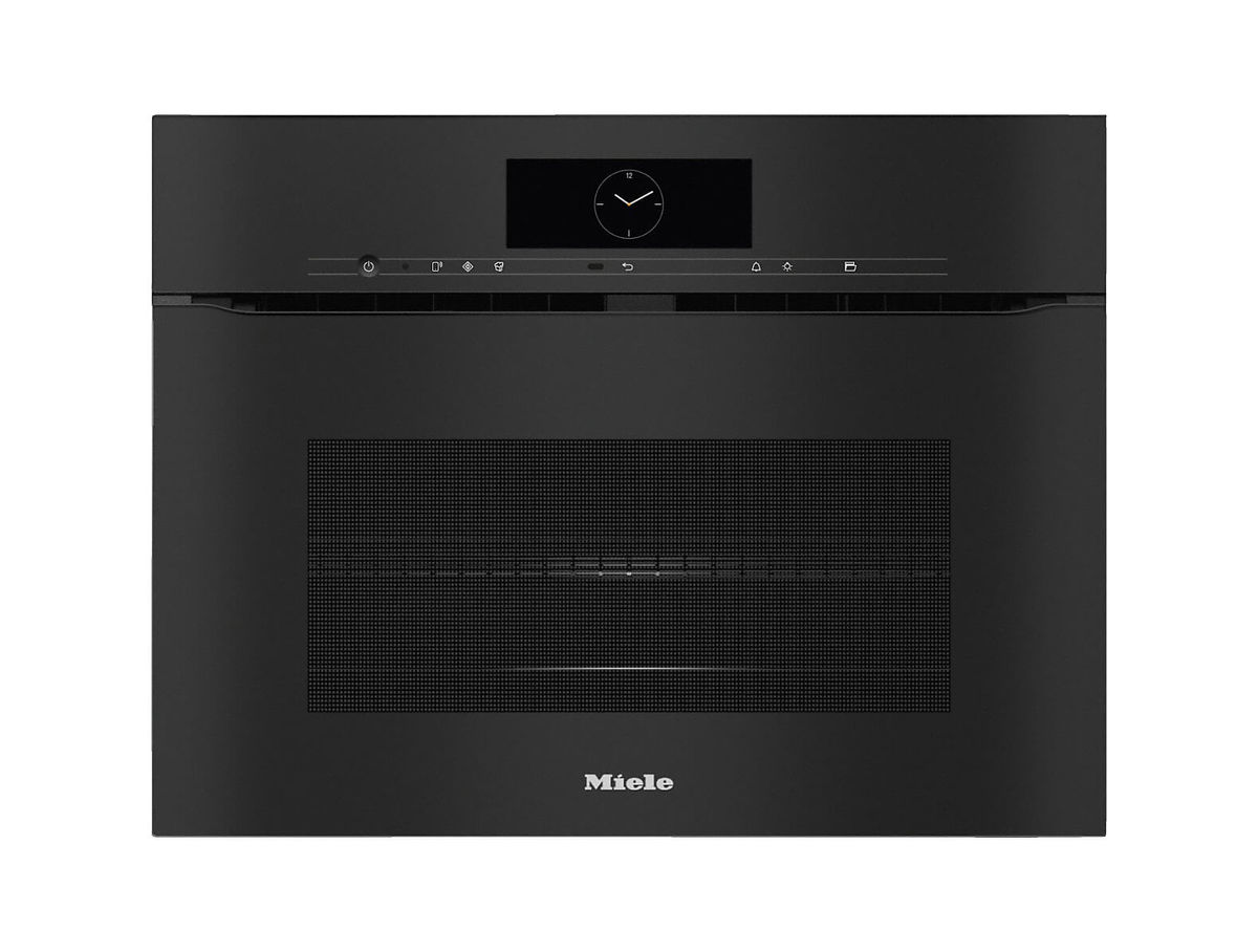 Image of Miele H 7840-60 BMX Kompaktbackofen mit Mikrowelle Obsidianschwarz bei nettoshop.ch