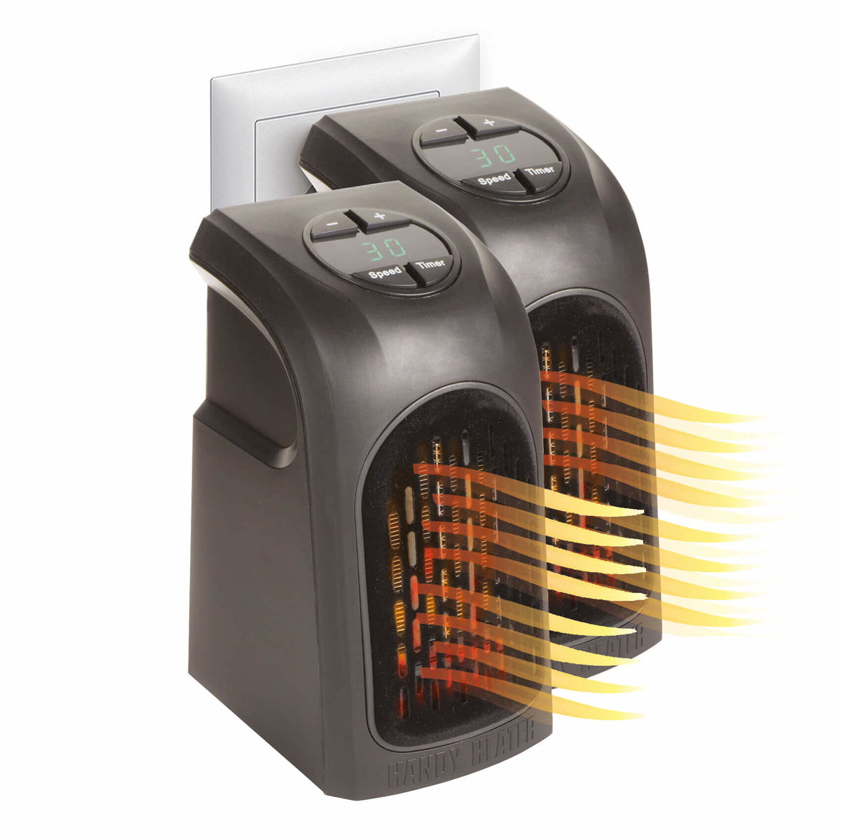 Image of Mediashop Handy Heater 500W Mini-Heizung 2-Set bei nettoshop.ch