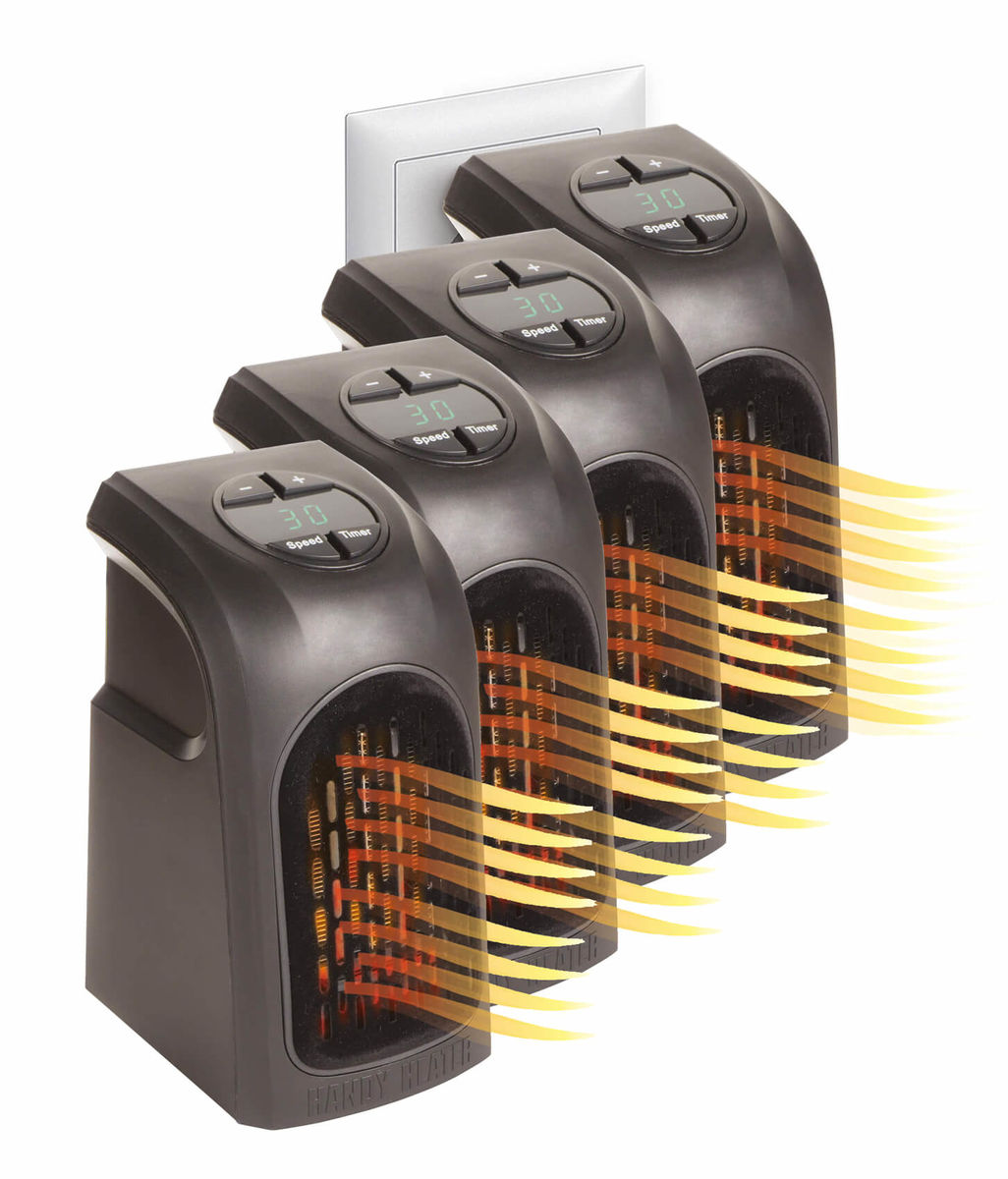 Image of Mediashop Handy Heater 500W Mini-Heizung 4-Set bei nettoshop.ch