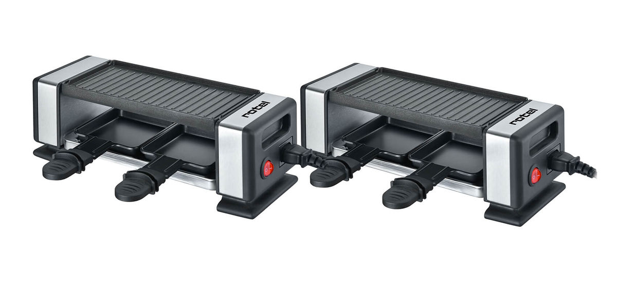 Image of Rotel Tischgrill Duo Connect 2x2 schwarz bei nettoshop.ch
