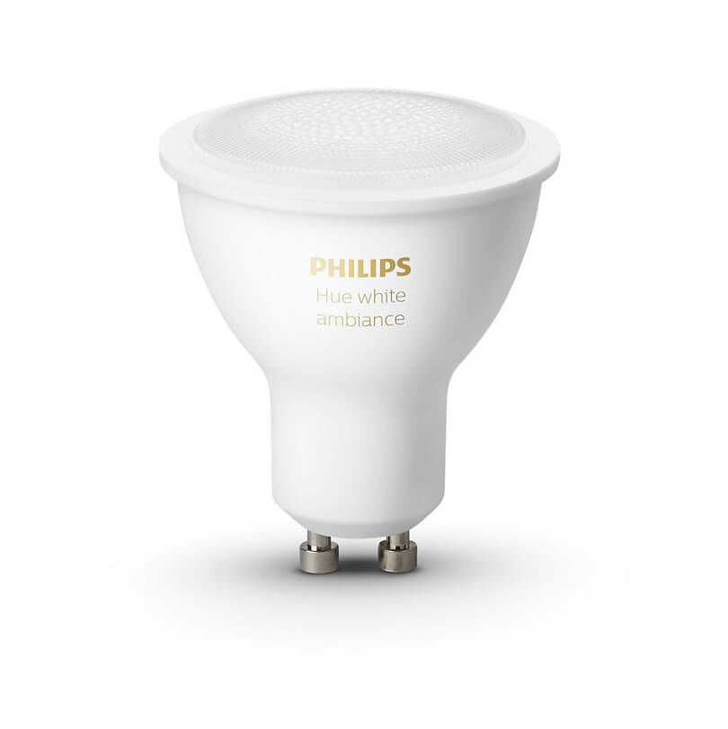 Image of Philips Hue GU10 white ambiance 2 Stk. Leuchtmittel (5.5W) bei nettoshop.ch