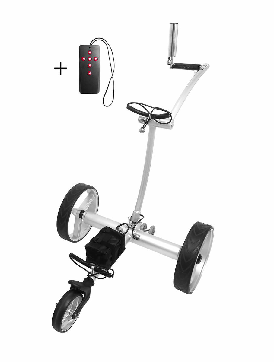 Image of Trisa elektrischer Golfwagen mit Fernbedienung silber bei nettoshop.ch