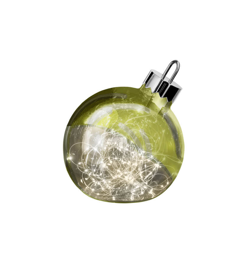 Image of Sompex Ornament Weihnachtskugel 20cm grün bei nettoshop.ch