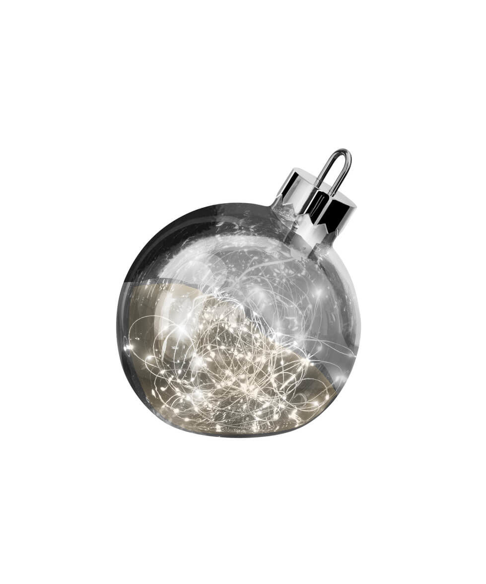 Image of Sompex Ornament Weihnachtskugel 25cm silber bei nettoshop.ch
