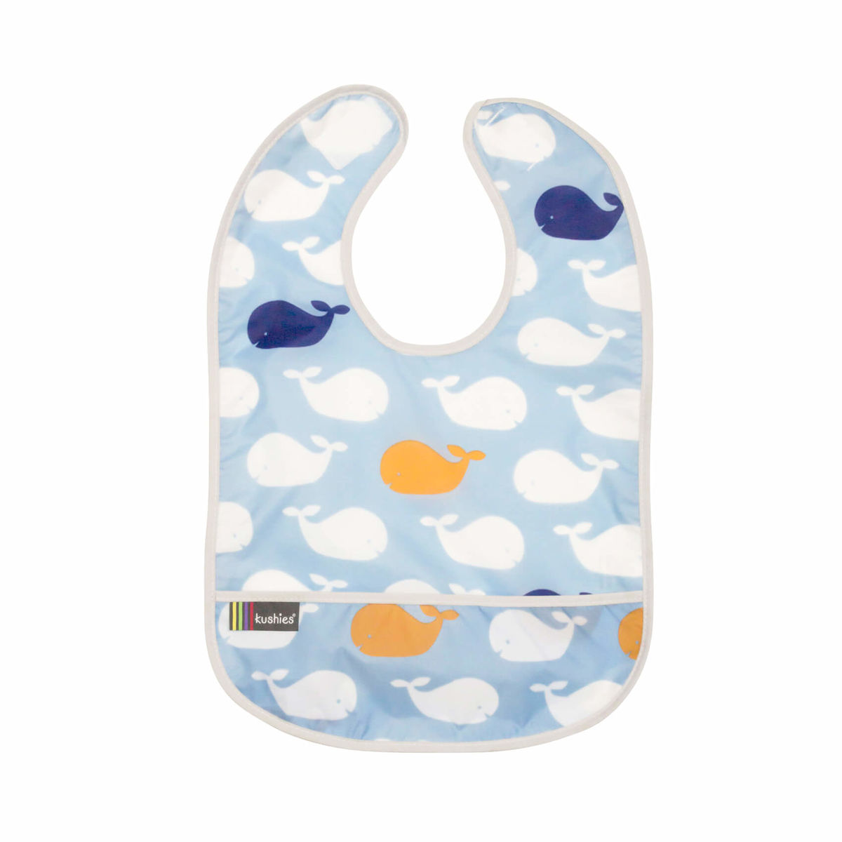 Image of Kushies CleanBib Lätzchen ohne Ärmel 12+ Monate Wale bei nettoshop.ch