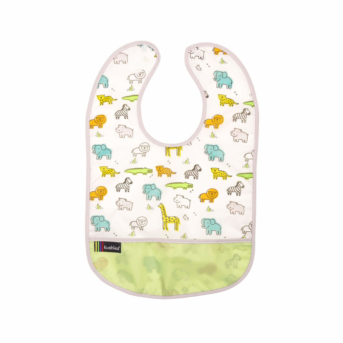 Image of Kushies CleanBib Lätzchen ohne Ärmel 12+ Monate Safari bei nettoshop.ch