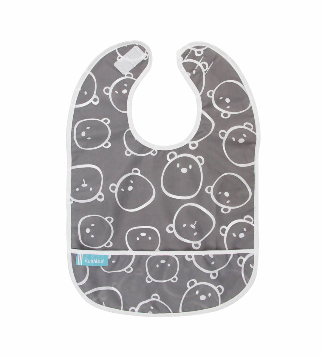 Image of Kushies CleanBib Lätzchen ohne Ärmel 6-12 Monate Bär bei nettoshop.ch