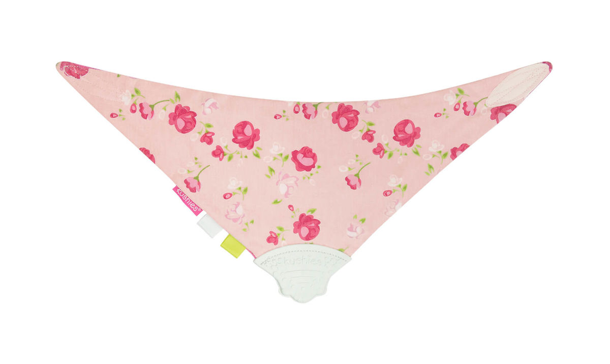 Image of Kushies ChewBib Dreieckstuch Blumen bei nettoshop.ch