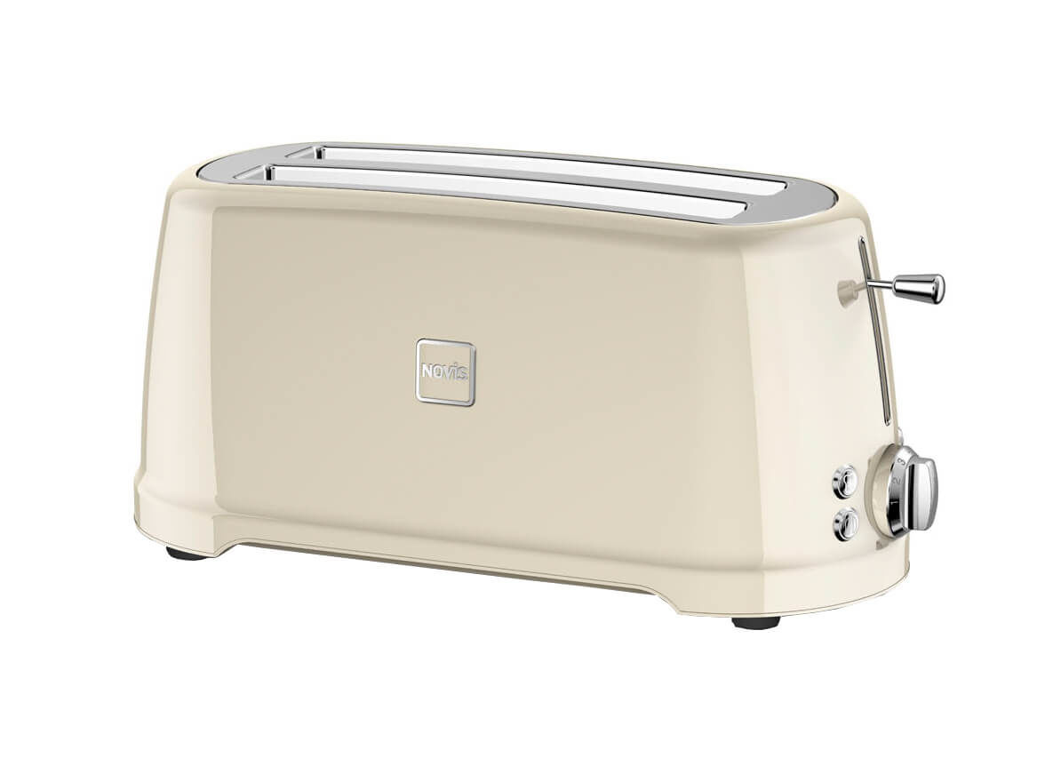 Image of Novis Iconic T4 Langschlitztoaster creme bei nettoshop.ch
