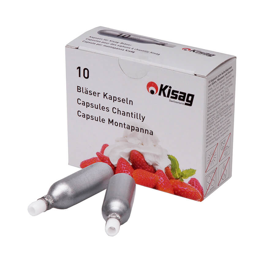 Image of Kisag Kapseln N2O. Bläser 10 Stk bei nettoshop.ch