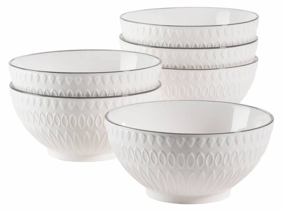 Image of Mäser Telde Schüssel-Set 6-teilig weiss bei nettoshop.ch