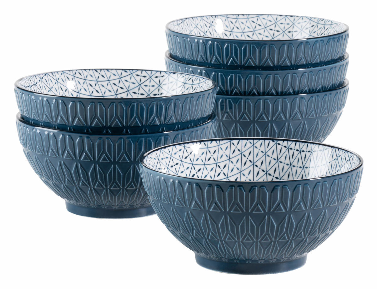 Image of Mäser Telde Schüssel-Set 6-teilig blau bei nettoshop.ch