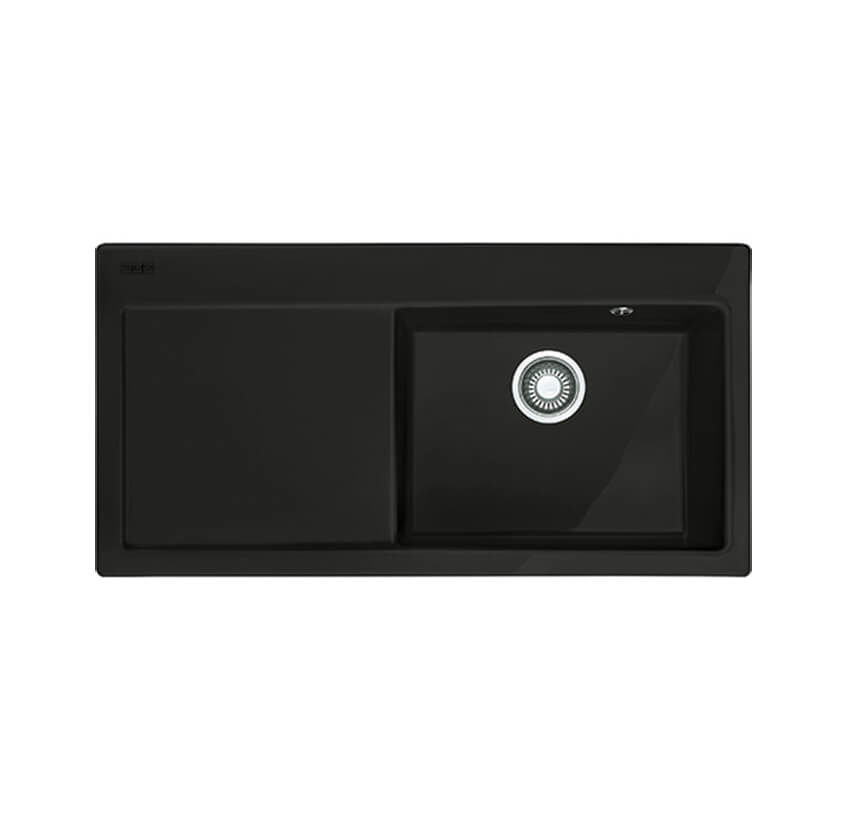 Image of Franke Mythos MTK 611-100 3 Spülbecken Keramik Anthracite bei nettoshop.ch