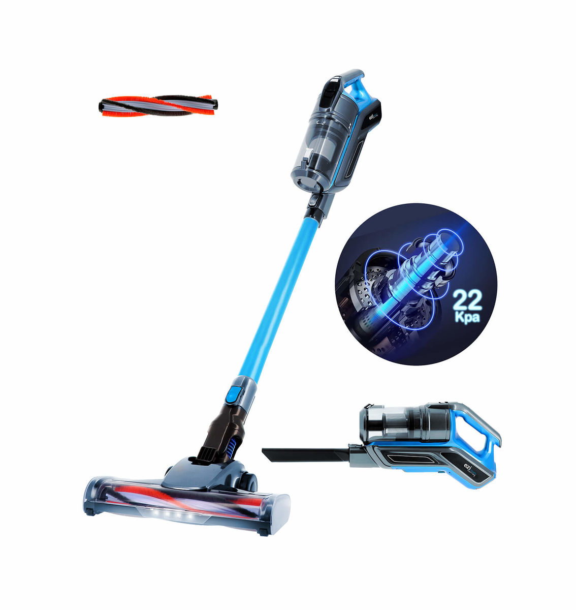 Image of EZIclean Cyclomax Xperience Staubsauger blau bei nettoshop.ch