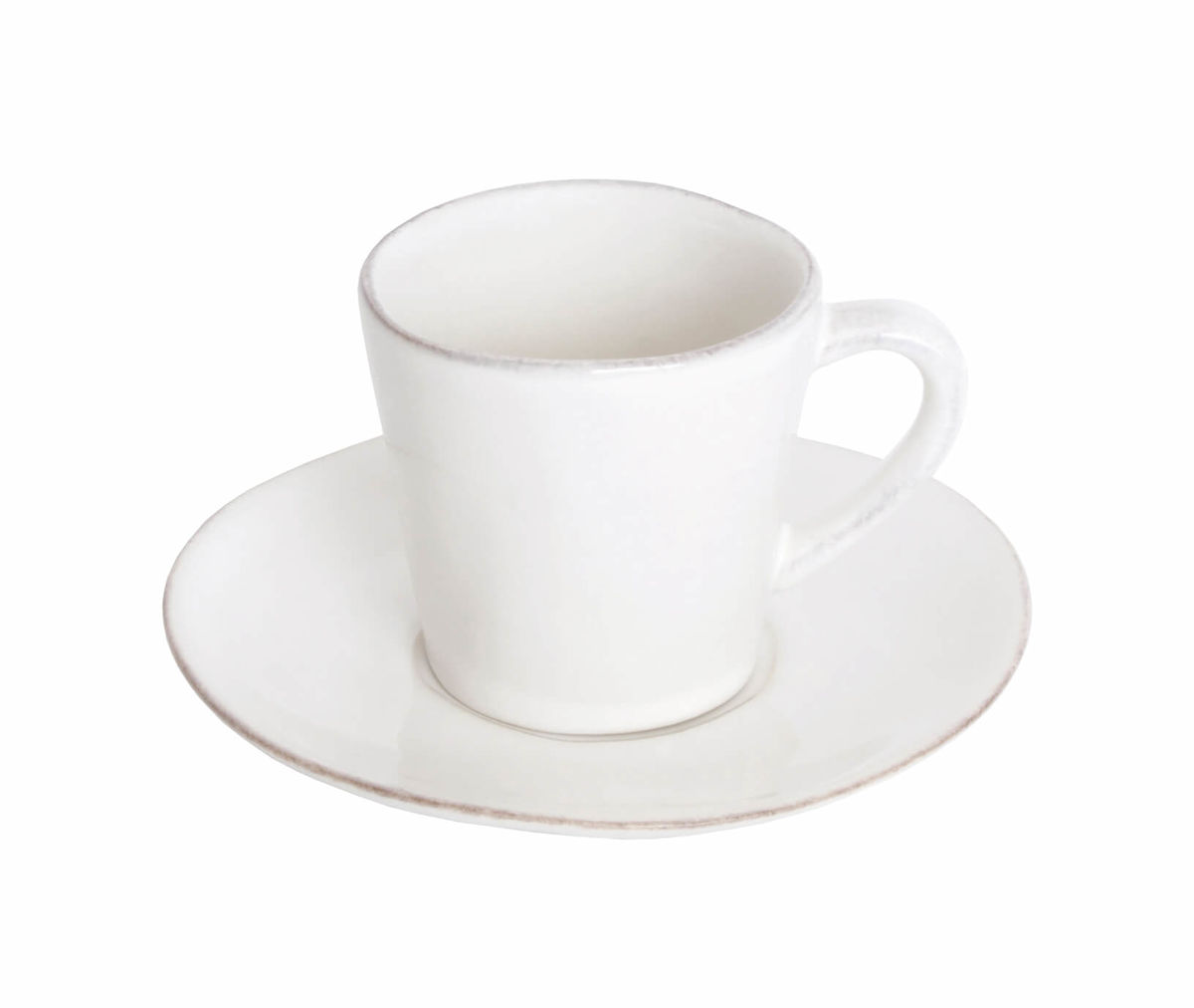 Image of Costa Nova Espressotasse + Untertasse 0.7 dl 12-tlg. weiss bei nettoshop.ch