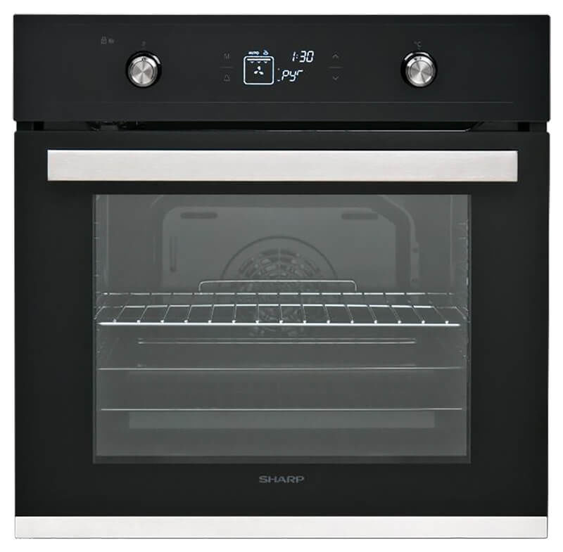 Image of Sharp K-61V28BM1-EU Backofen schwarz Graphit Glas bei nettoshop.ch