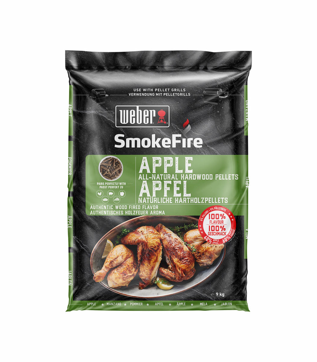 Image of Weber Holzpellets Apfelholz - 9 kg Zubehör bei nettoshop.ch