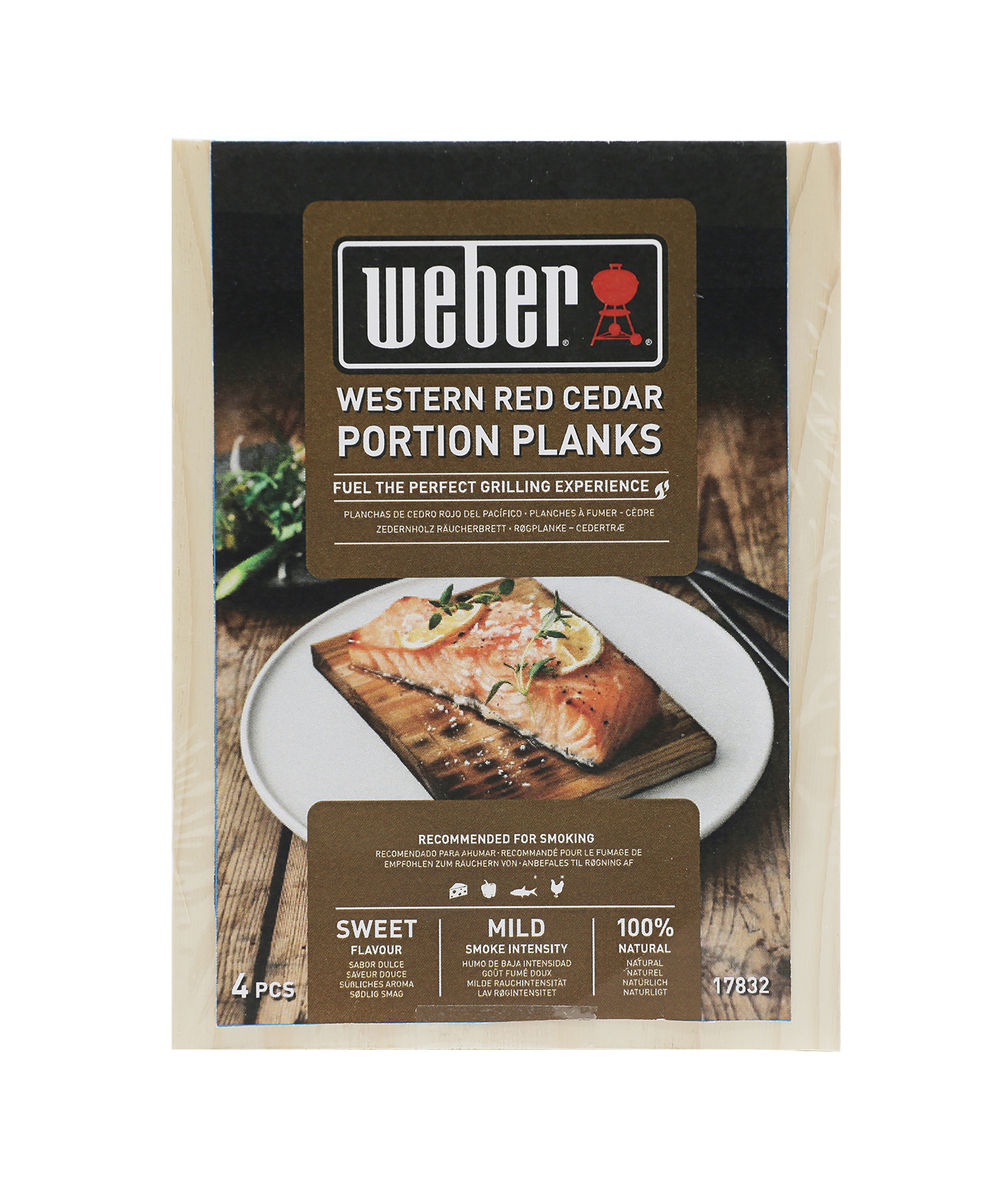 Image of Weber Räucherbretter aus Zedernholz Serviergrösse 4 Stk. Zubehör bei nettoshop.ch