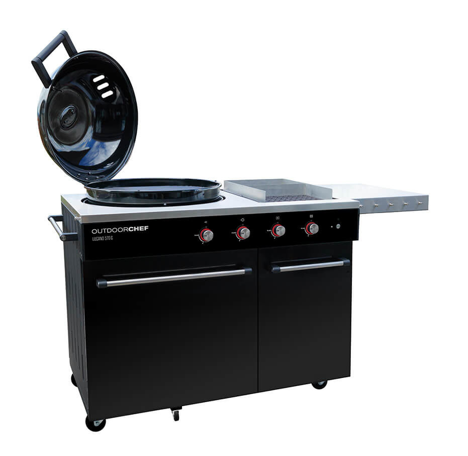 Image of OUTDOORCHEF LUGANO 570 G EVO Grill Schwarz bei nettoshop.ch