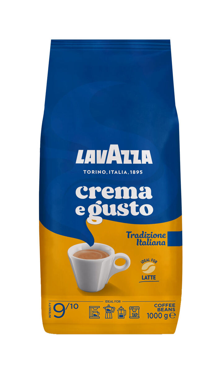 Image of Lavazza Crema e Gusto Tradizione Italiana Kaffee Bohnen 1000g bei nettoshop.ch