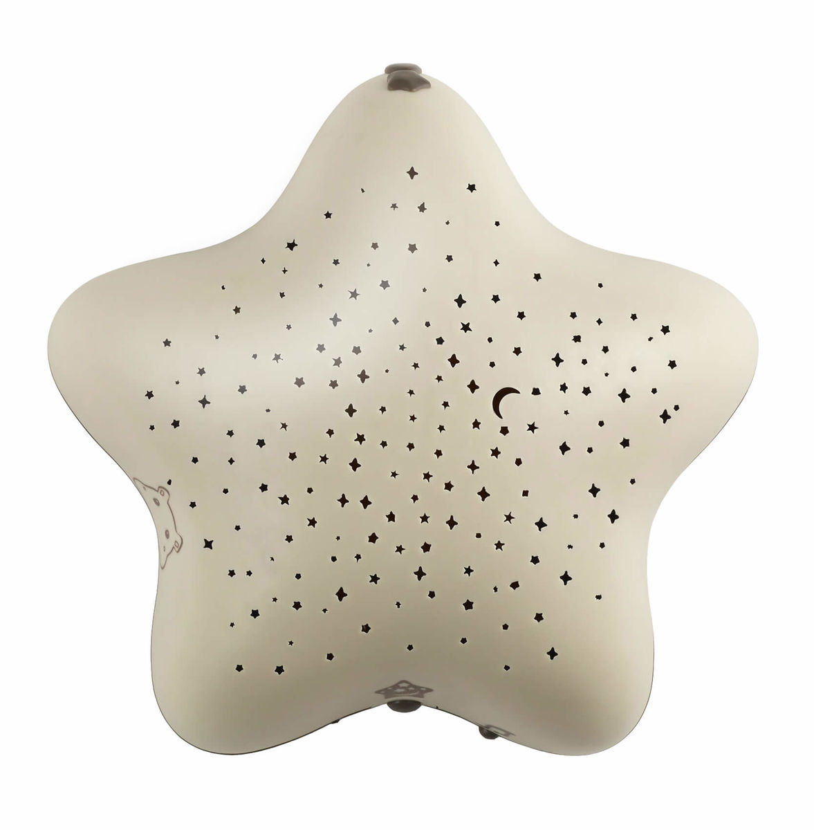 Image of Pabobo musikalischer Sternenprojektor mit Batterien weiss bei nettoshop.ch